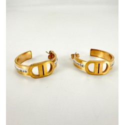 Rose Yarım Halka Küpe